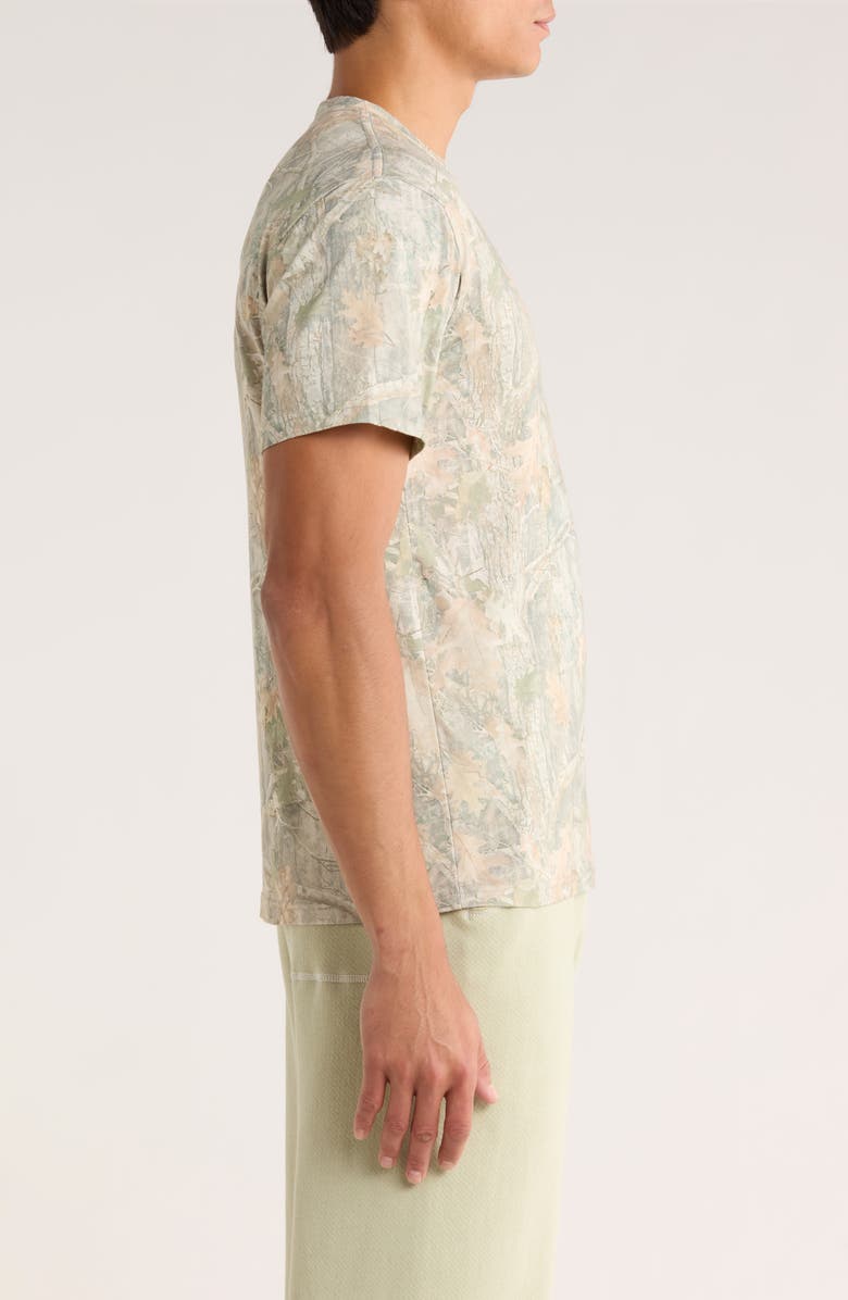 Museum of Peace & Quiet Wordmark Camo Cotton Graphic T-Shirt, Alternate, color, Camouflage