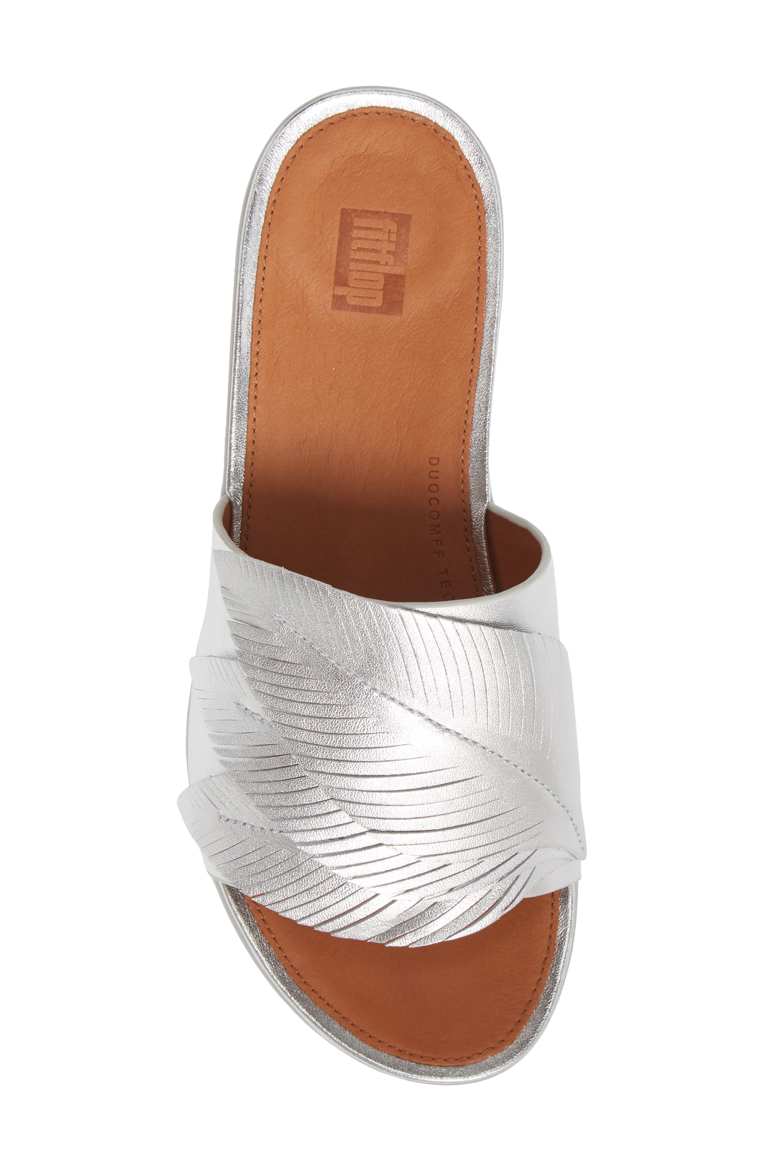Sola Slide Sandal, Alternate, color, SILVER