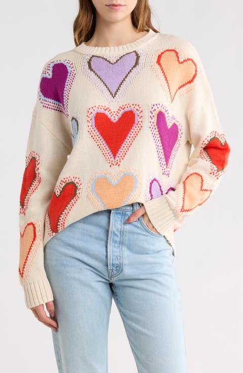 Hearts Sweater