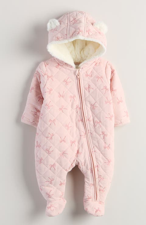 Hooded Quilted Fleece Lined Bunting (Baby)