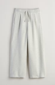 Zella Girl Cloud Soft Pleated Wide Leg Knit Pants