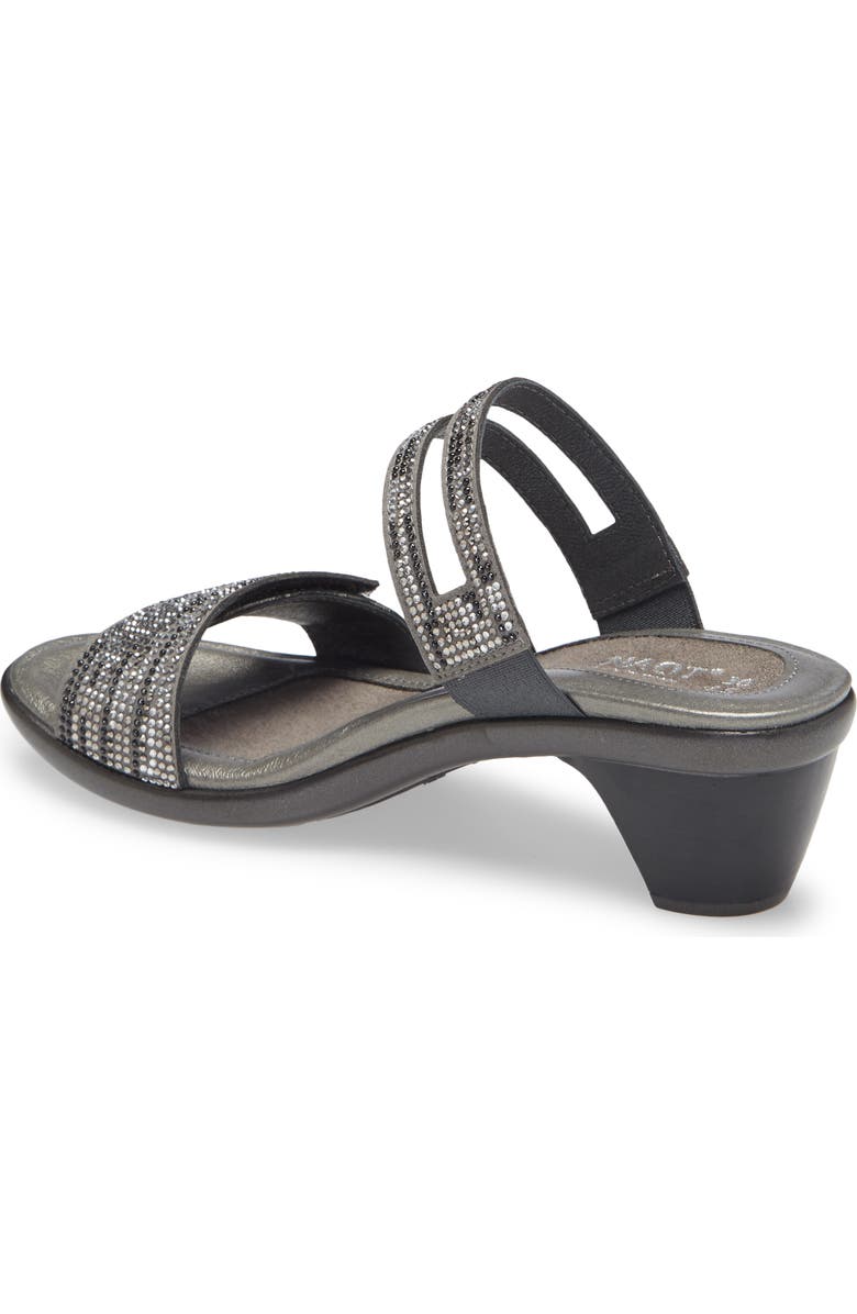 Naot Temper Embellished Slide Sandal, Alternate, color,