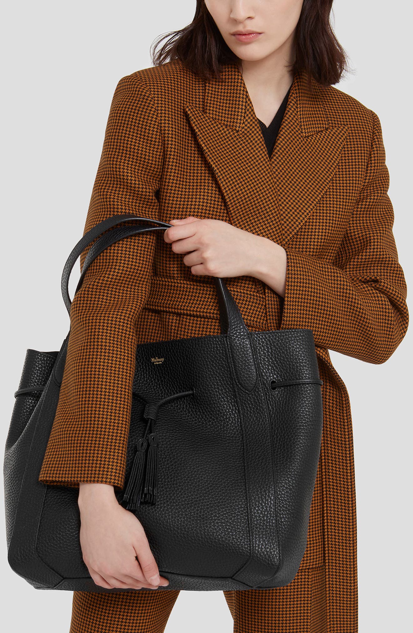 Mulberry Millie Leather Tote, Alternate, color, 