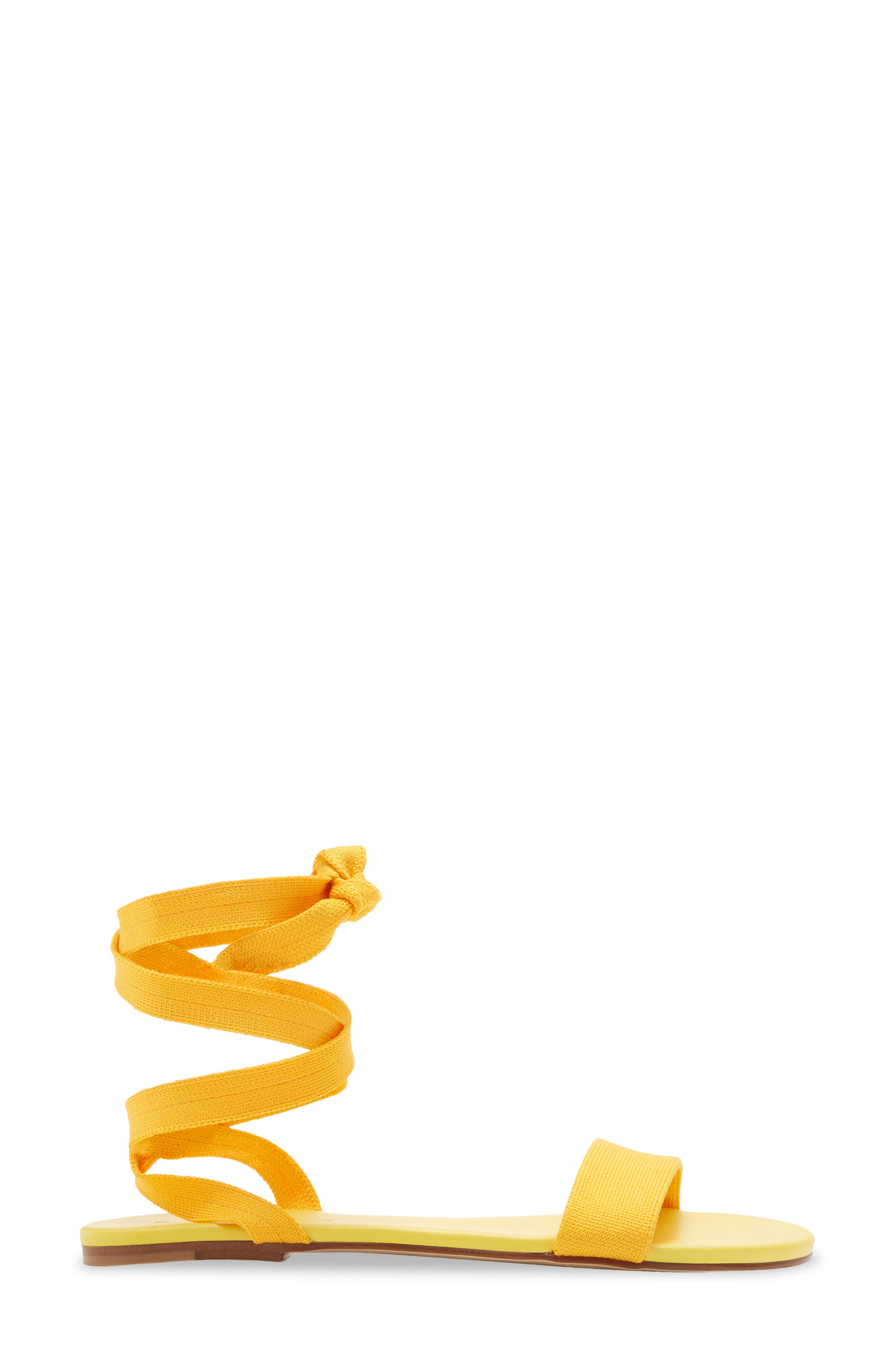 The Wrap Sandal, Alternate, color, CANARY