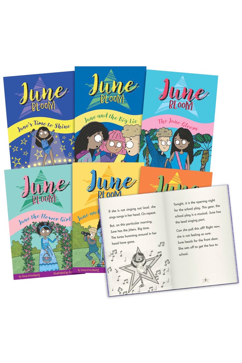 June Bloom Phase 5 Books, 6 Stories, Main, color, Multicolored
