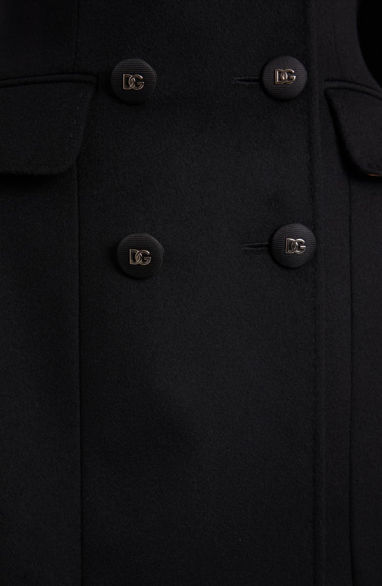 Dolce&Gabbana Double Breasted Virgin Wool & Cashmere Jacket, Alternate, color,