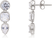 The Lovery Fine Jewelry CZ Fancy Shape Drop Earrings
