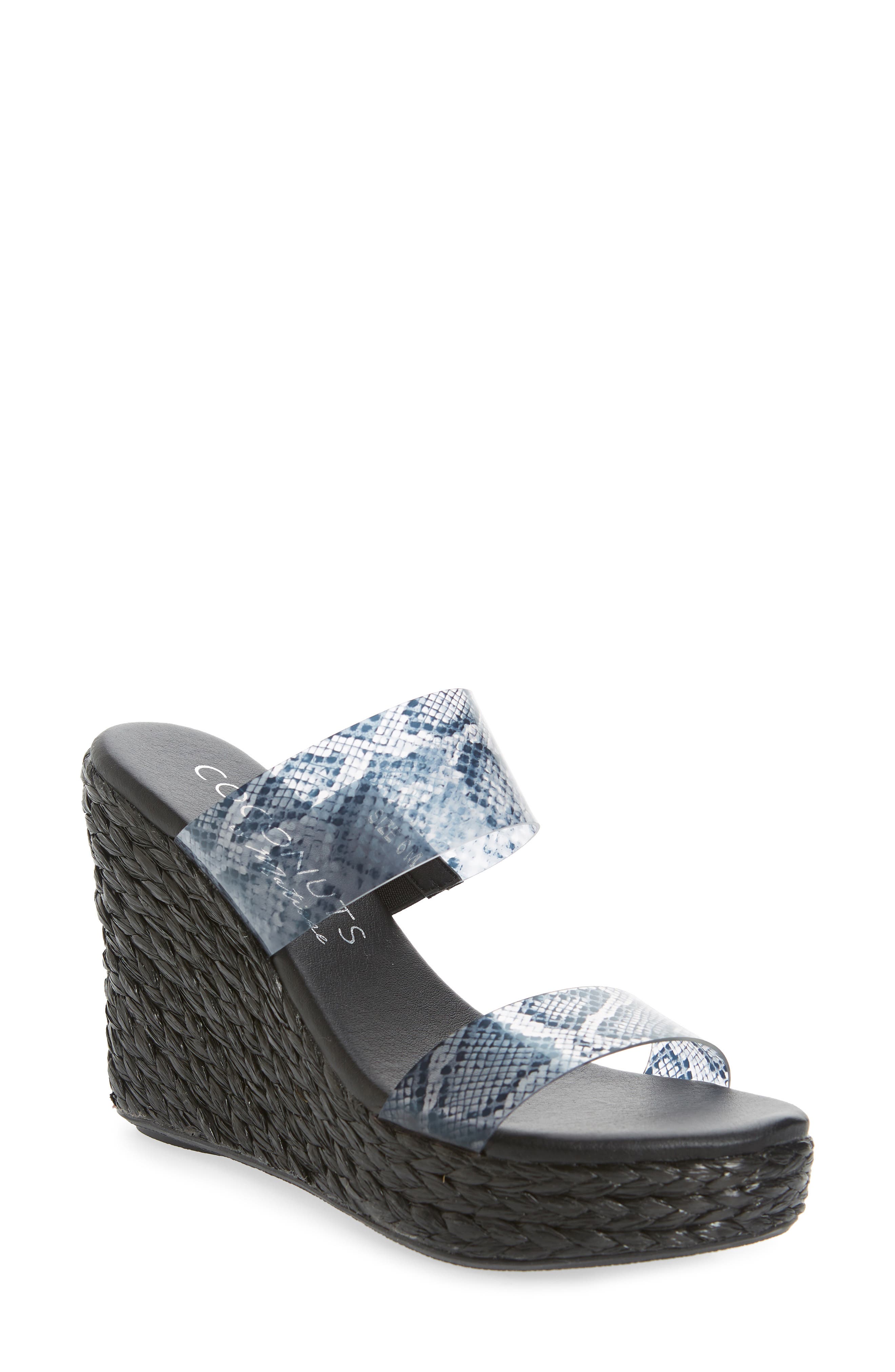 Coconuts by Matisse Bungalow Wedge Slide Sandal, Main, color, 