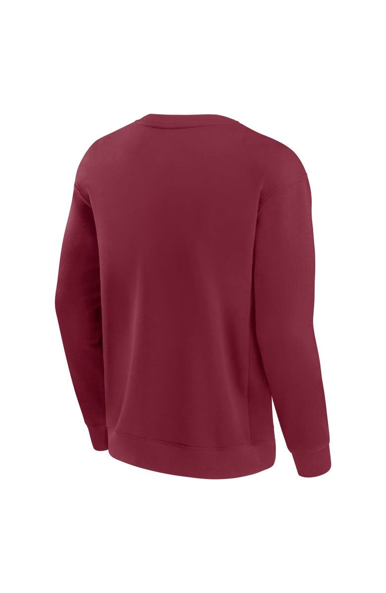 FANATICS Unisex Fanatics Burgundy Washington Commanders Elements Unlimited Fleece Pullover Sweatshirt, Alternate, color, Burgundy