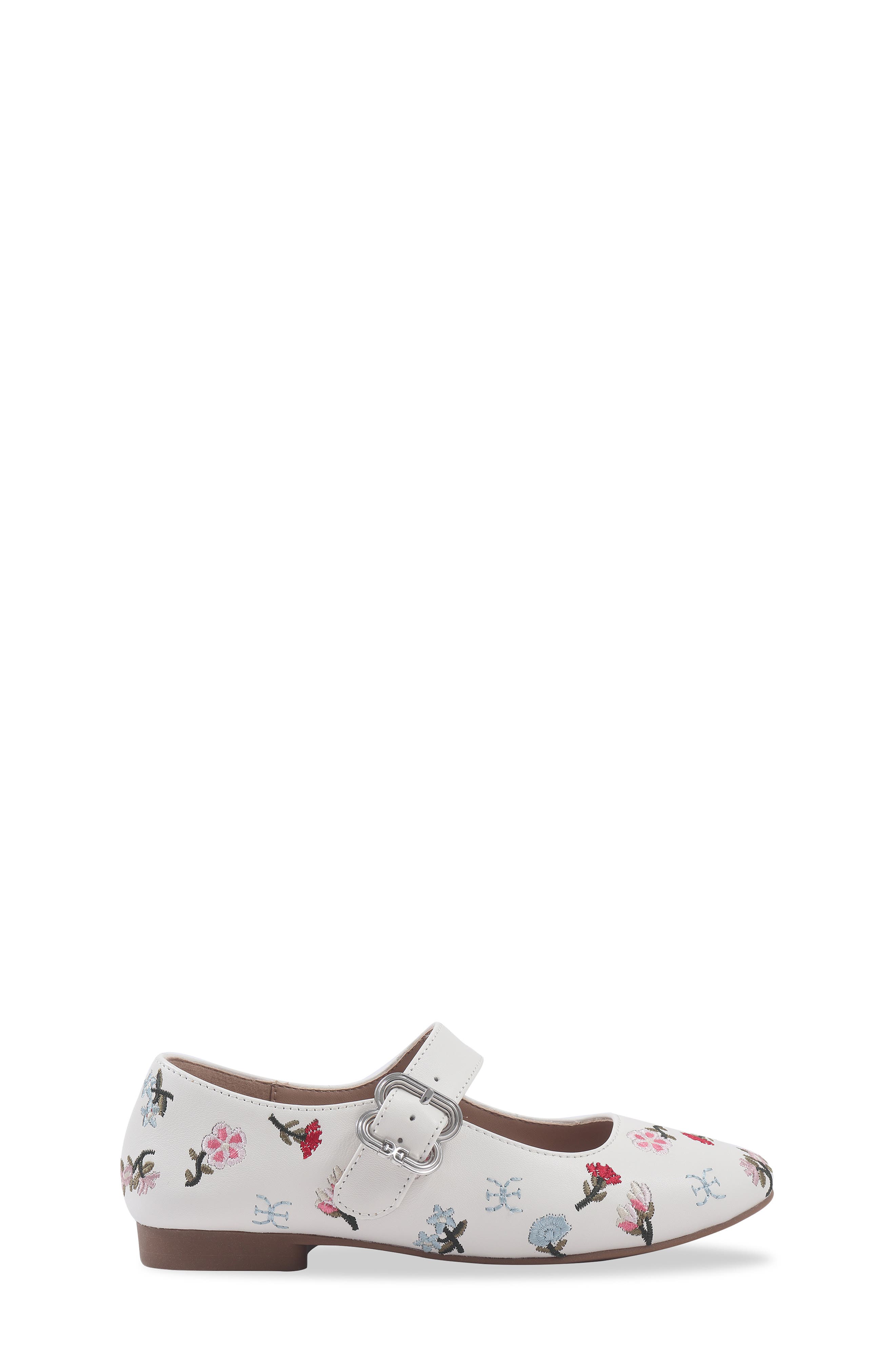 Sam Edelman Kids' Michaela Embroidered Mary Jane Flat, Alternate, color, Floral