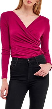 Endless Rose Shirred Crop Top