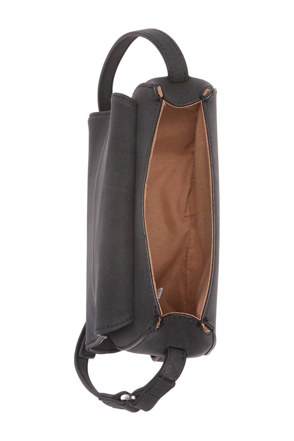 CO LAB Sueded Halfmoon Crossbody Bag, Alternate, color, 