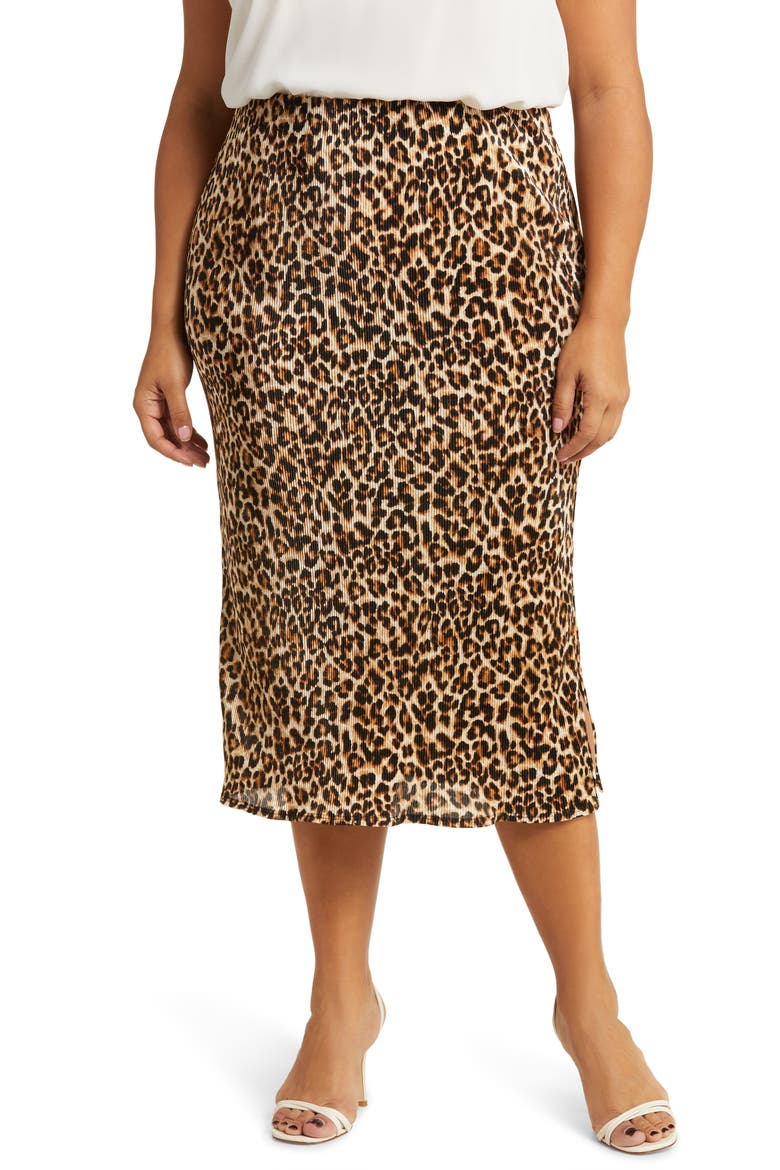 Midi Skirt, Main, color, TAUPE