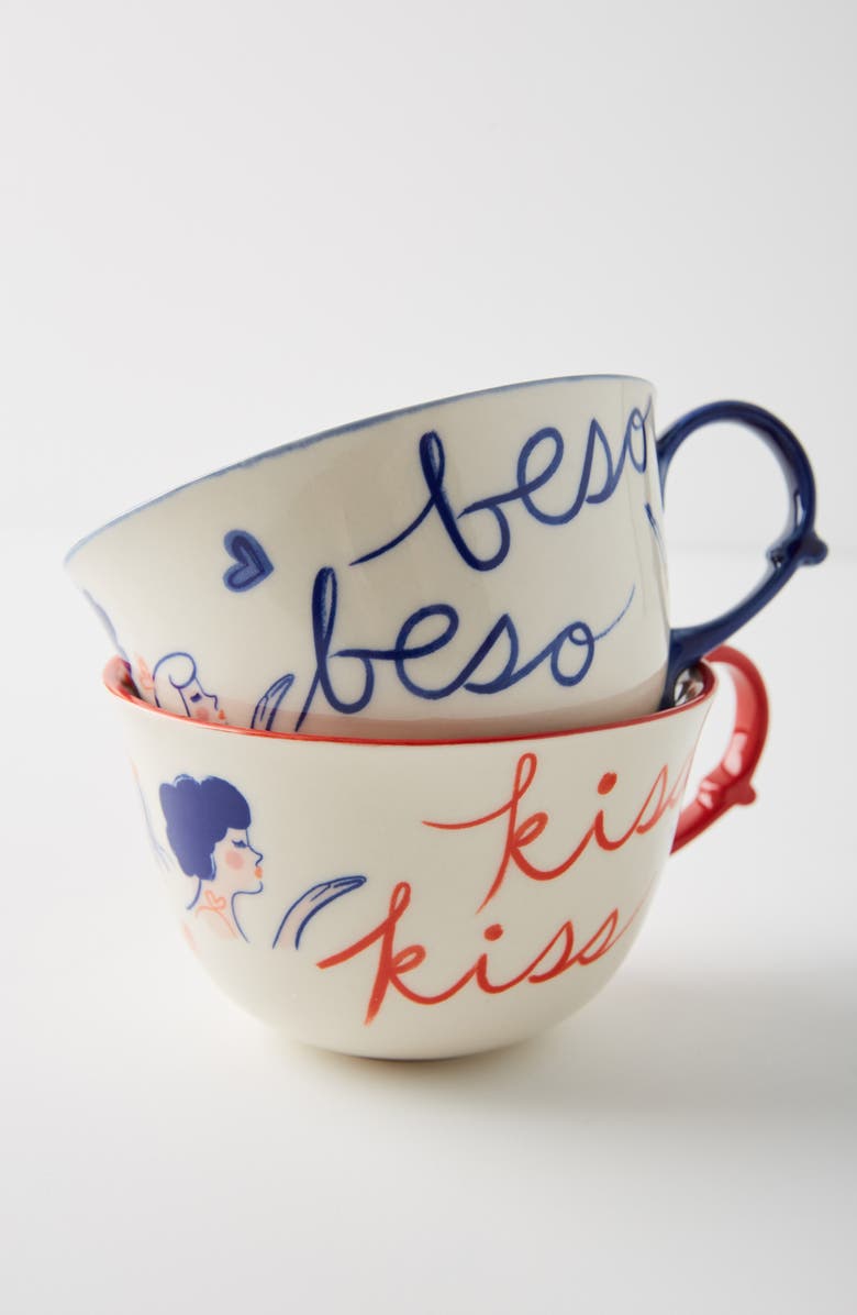 Anthropologie Home Anthropologie Libby VanderPloeg Set of 2 Mugs, Alternate, color, 