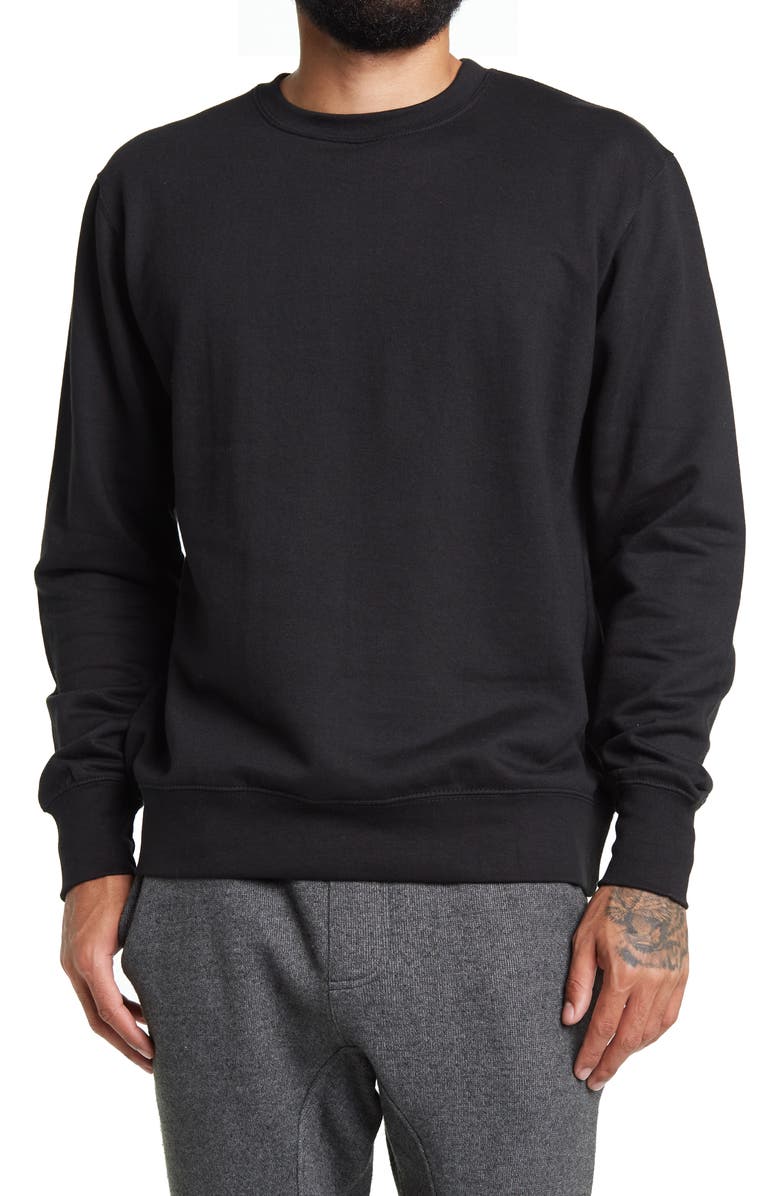 FLEECE FACTORY Crew Neck Sweatshirt, Main, color, 
