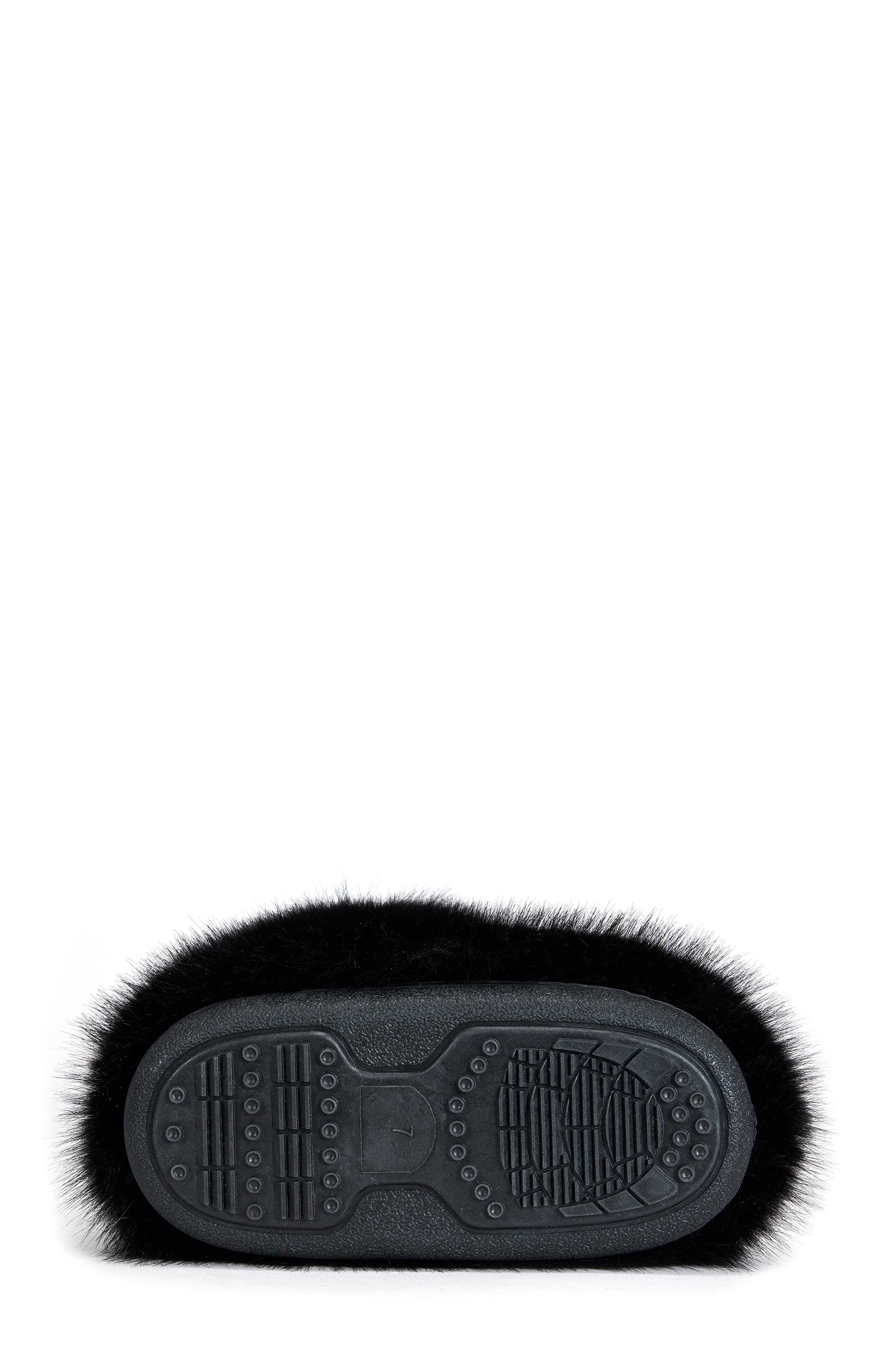 AZALEA WANG Dipa Faux Fur Bootie, Alternate, color, 