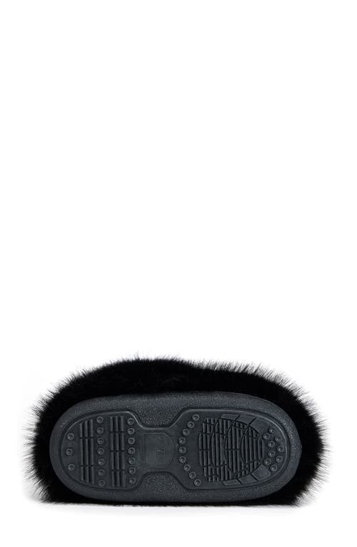 Azalea Wang Dipa Faux Fur Bootie In Black