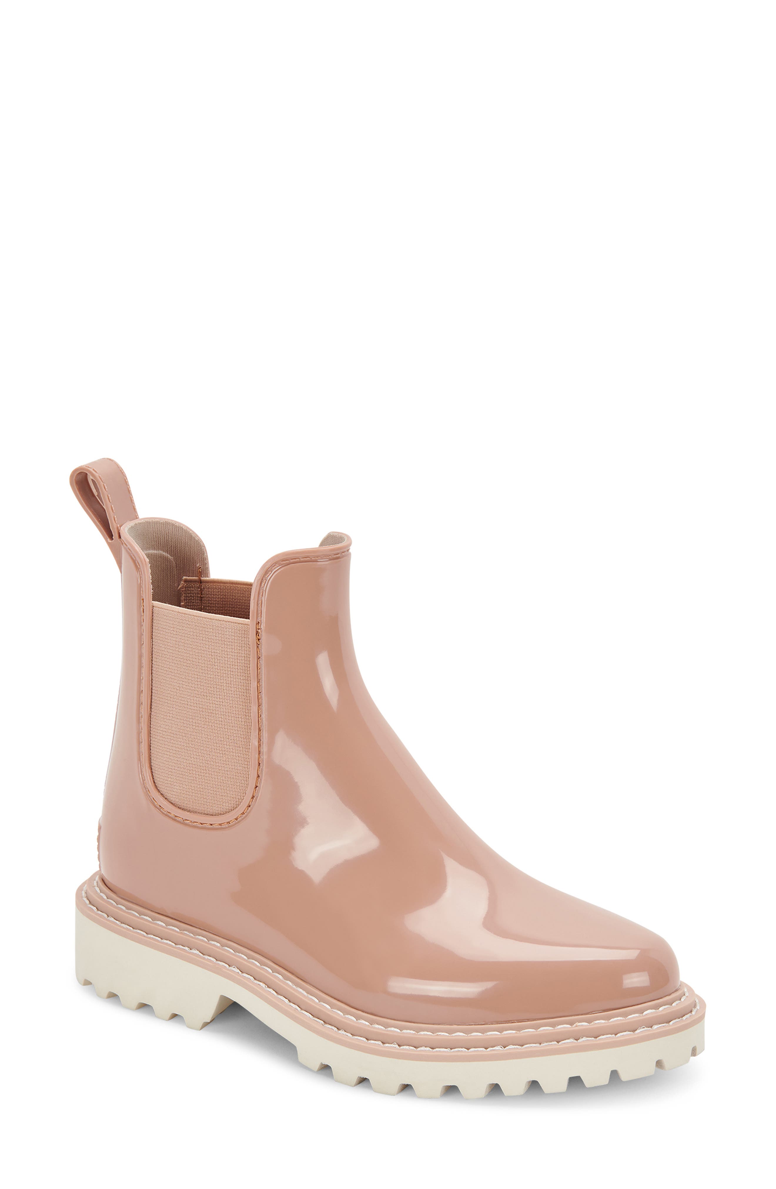Stormy H2O Waterproof Chelsea Boot, Main, color, ROSE PATENT STELLA