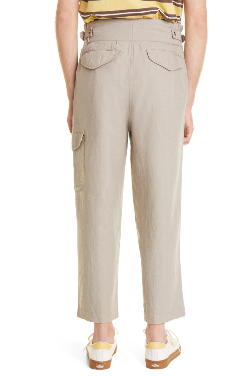BEAMS Plus Gurkha Wool Blend Summer Tweed Pants, Alternate, color,
