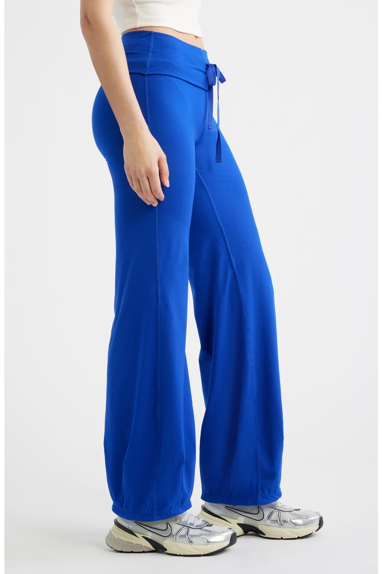 FP Movement Quick Step Drawstring Flare Pants, Alternate, color, ELECTRIC SHOCK