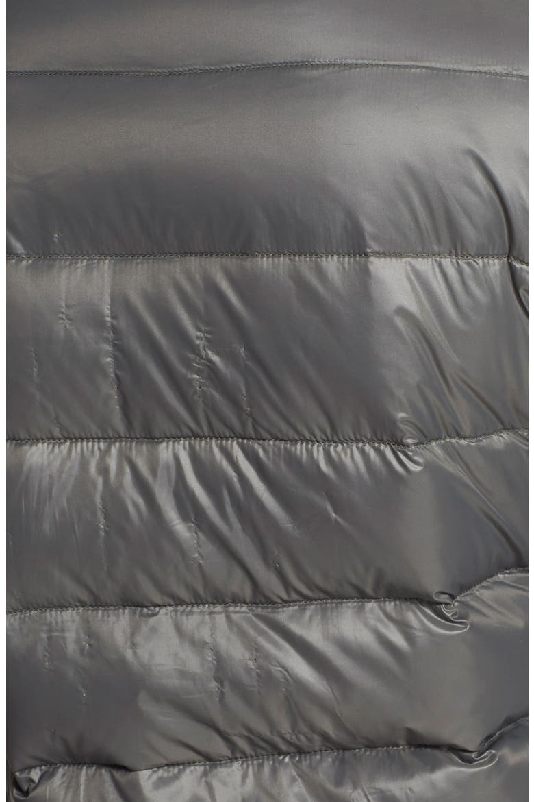 Packable Goose Down Puffer Coat, Alternate, color, SHADOW