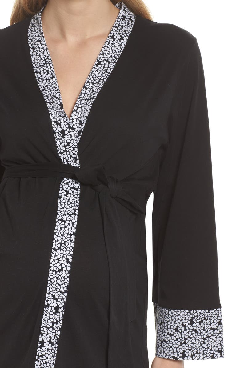 Belabumbum Kyoto Maternity Short Robe, Alternate, color,