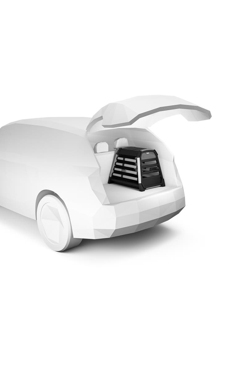 Thule Allax Dog Crate, Alternate, color, Black