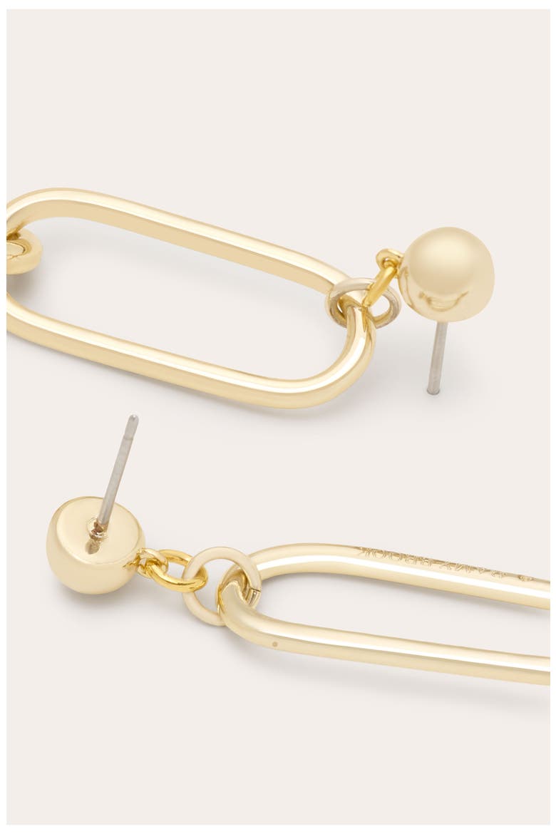 Maya Drop Earrings, Alternate, color, GOLD