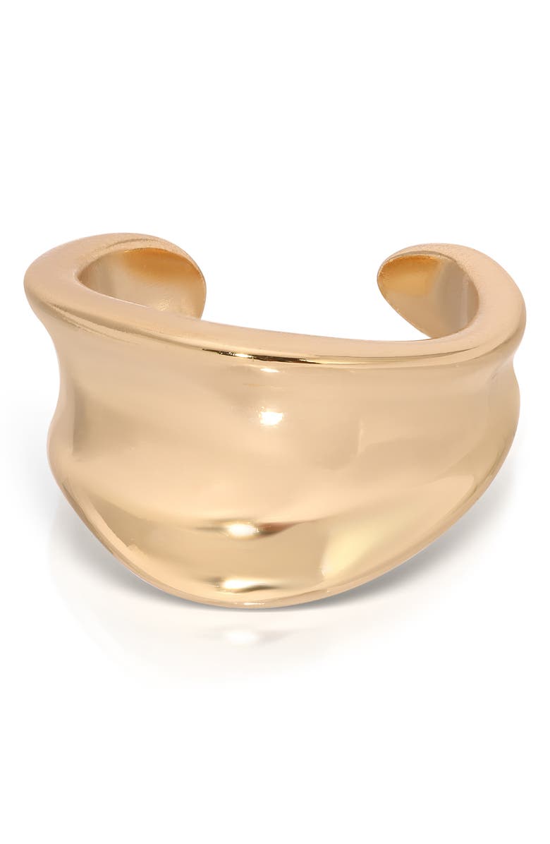 Ettika Modern Ear Cuff, Main, color, Gold