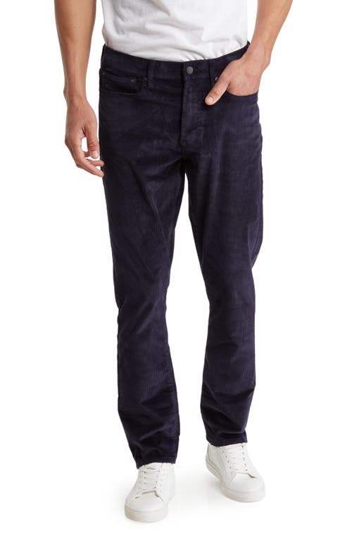 Lucky Brand 121 Slim Straight Corduroy Pants in Navy Night  product