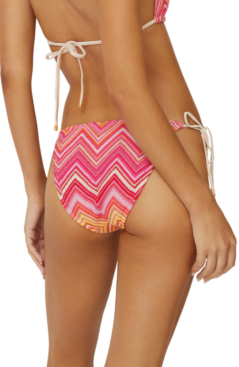 PQ SWIM String Bikini Bottoms, Alternate, color, Cayenne