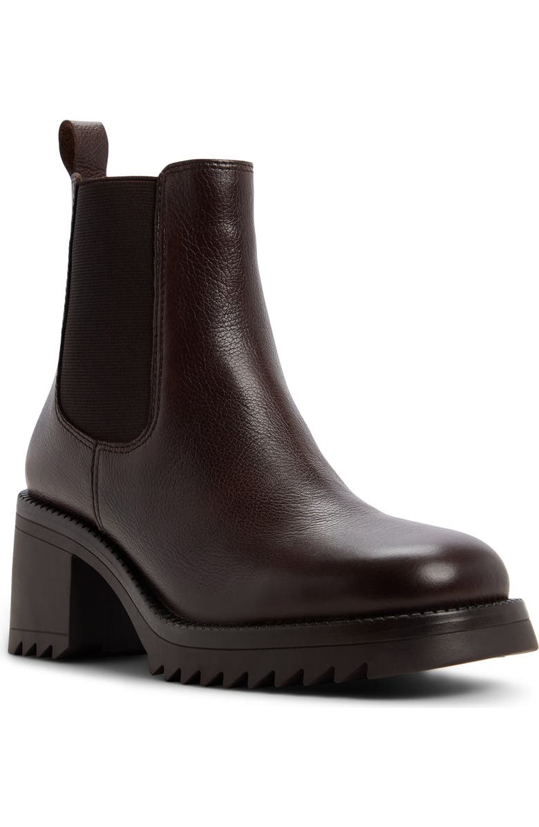 ALDO Anneliese Platform Chelsea Boot, Main, color, Medium Brown