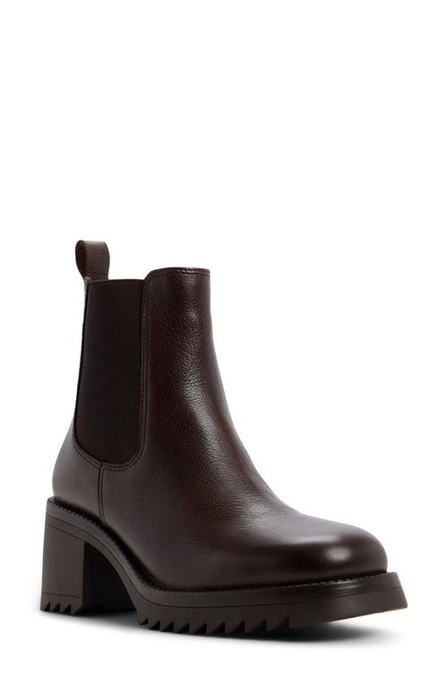 Aldo Anneliese Platform Chelsea Boot In Brown