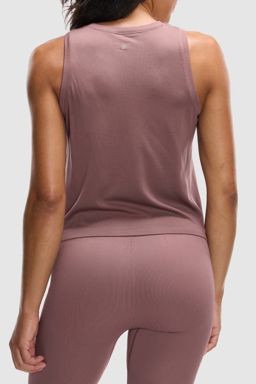 Peloton Seamless Tank In Rose Taupe
