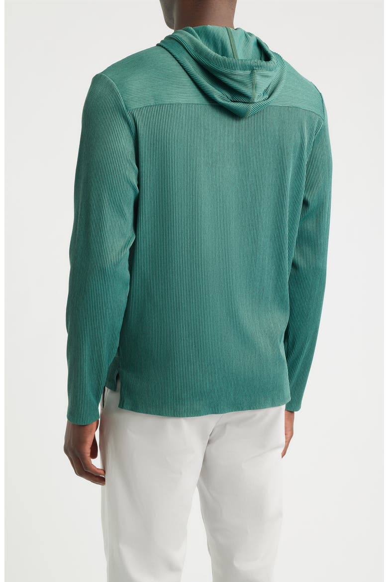 Hoppin Heathered Performance Hoodie, Alternate, color, HEATHER ZEST