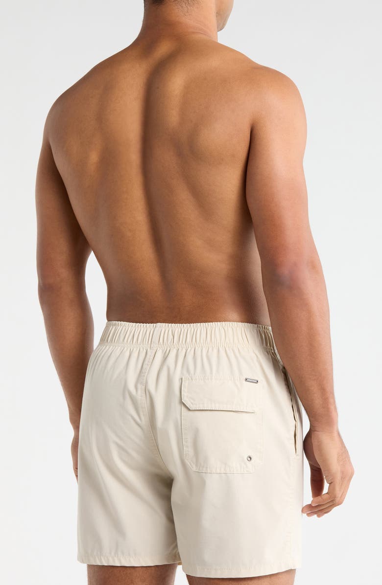 Vintage Summer Poolside Stretch Volley Swim Shorts, Alternate, color,