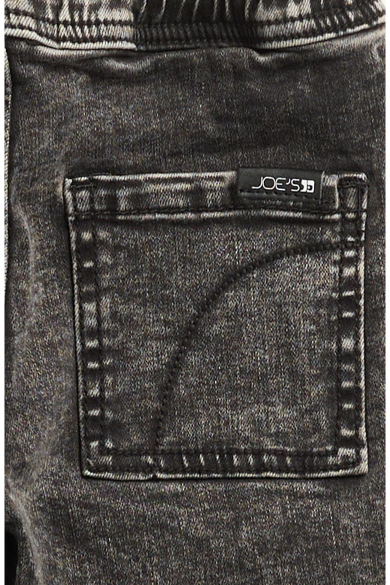 Kids' Legend Cargo Denim Joggers, Alternate, color, BLACK