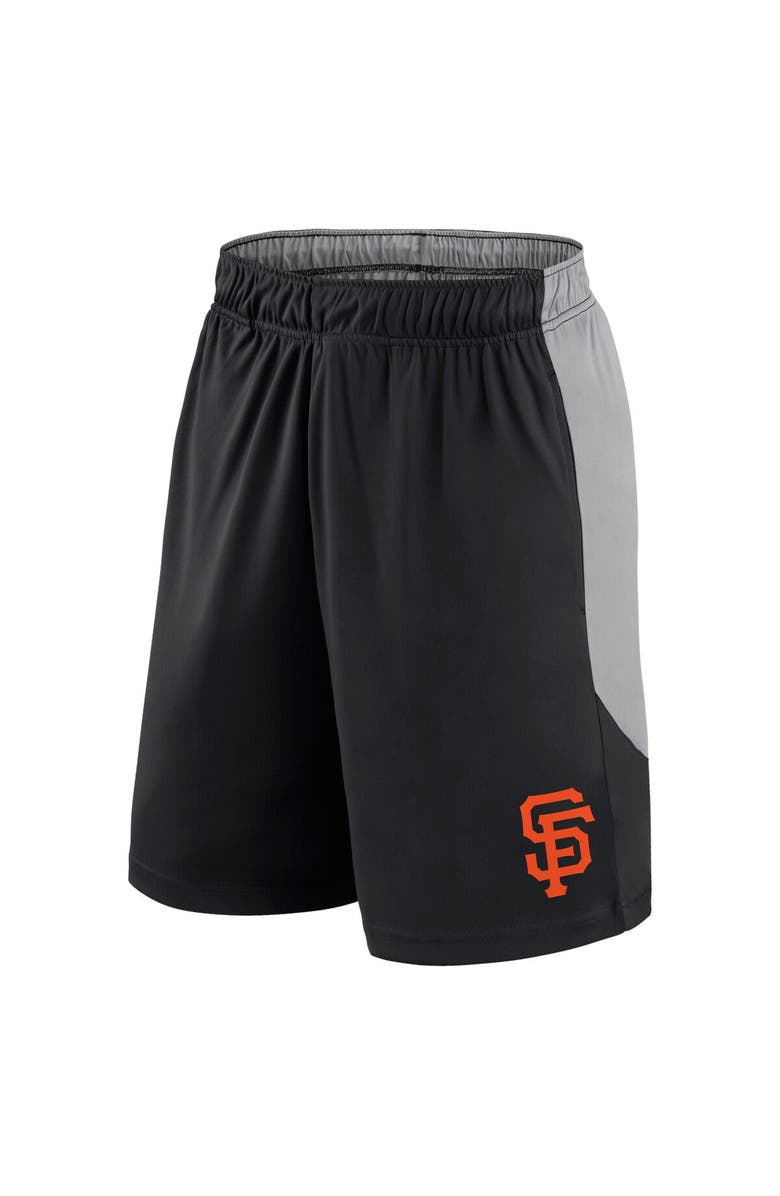 FANATICS Men's Fanatics Black/Gray San Francisco Giants Go Hard Shorts, Alternate, color, 