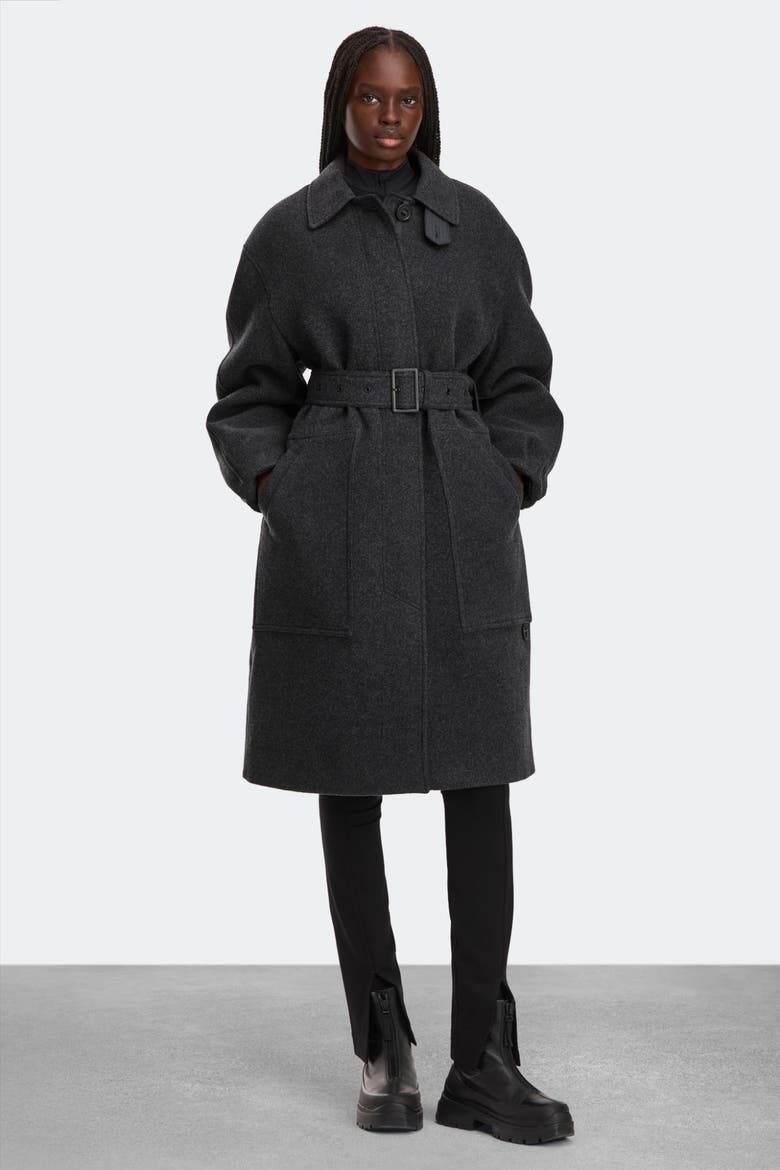 Mila Coat, Alternate, color, Carbon Heather