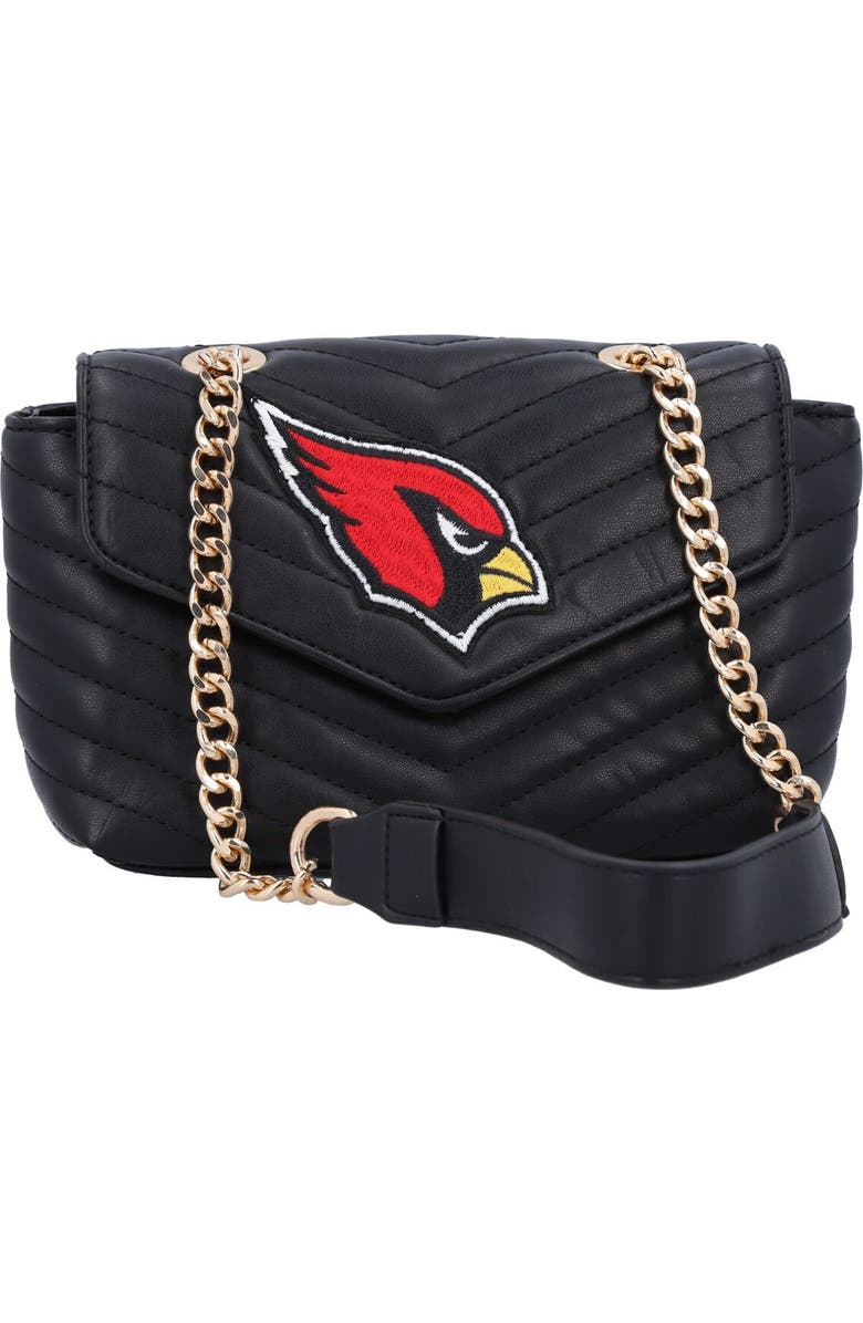 CUCE Arizona Cardinals Quilted Crossbody Purse, Main, color,
