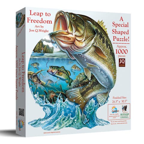 Leap To Freedom 1000 piece Jigsaw Puzzle for Adults Special Shape