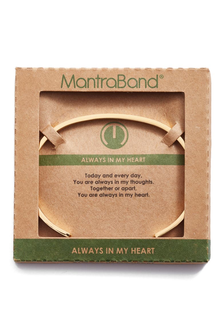 Mantraband Always In My Heart Cuff video