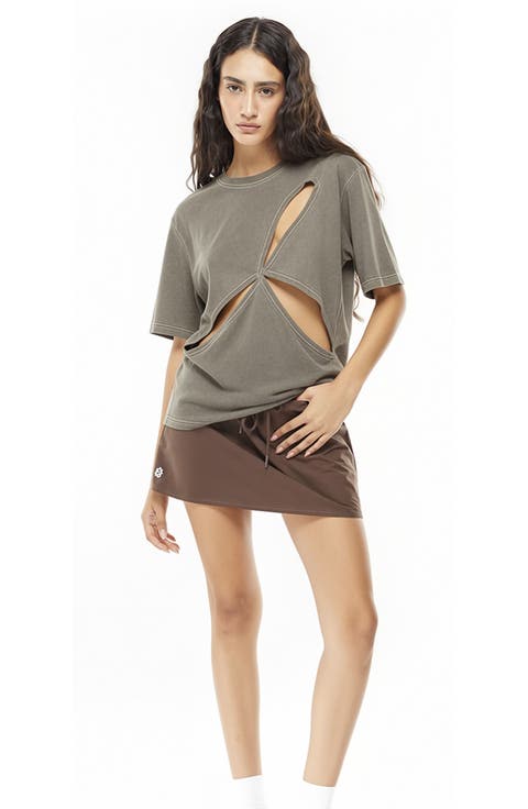 Ariel Cut Out T-Shirt