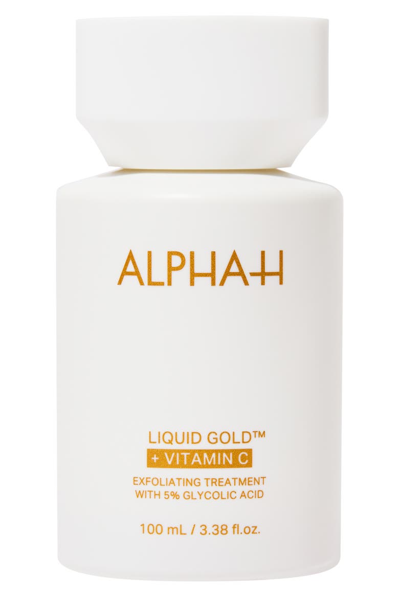 Liquid Gold™ Vitamin C Exfoliating Treatment with 5% Glycolic Acid, Main, color, NO COLOR