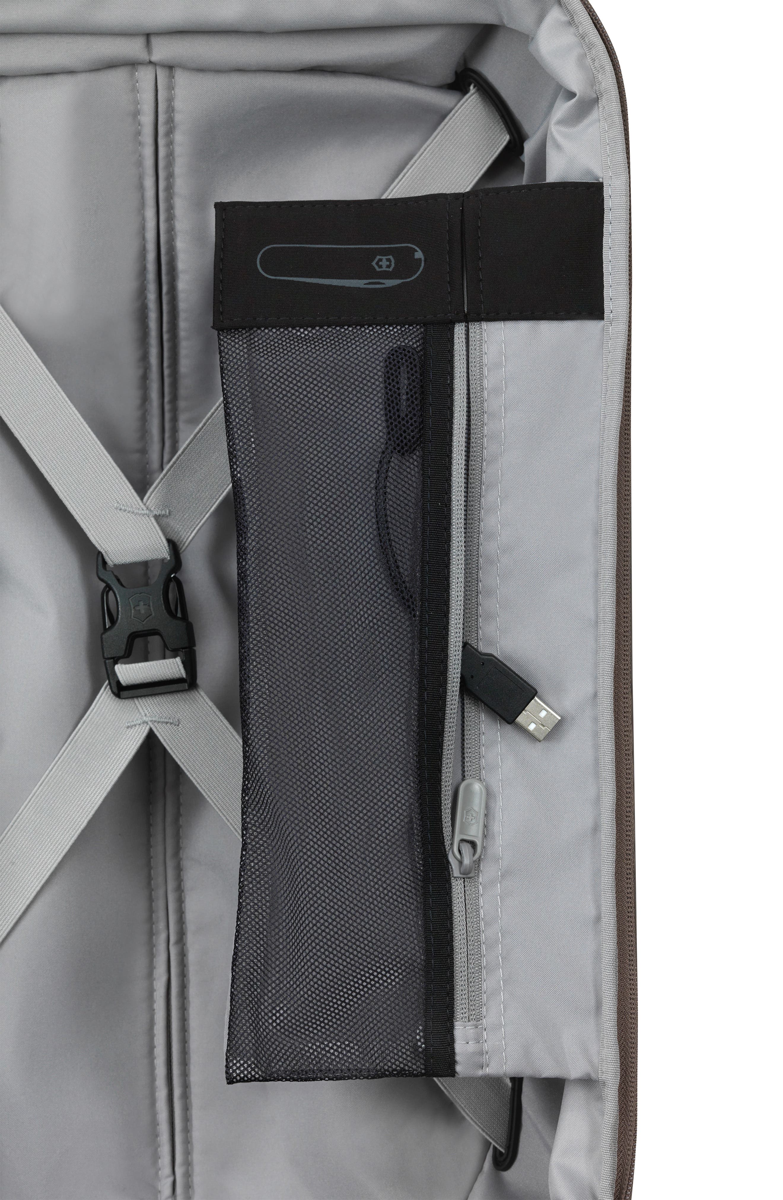 Victorinox Swiss Army<sup>®</sup> Connex Frequent Flyer 22" Spinner Hardside Carry-On, Alternate, color, 