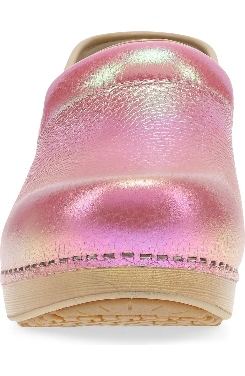 Dansko XP 2.0 Clog, Alternate, color, Pink Iridescent Leather