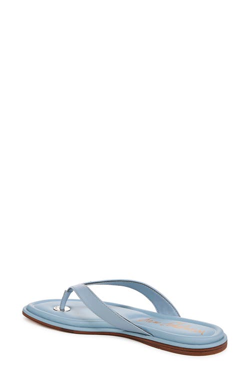 Sam Edelman Remi Flip Flop In Blue Breeze