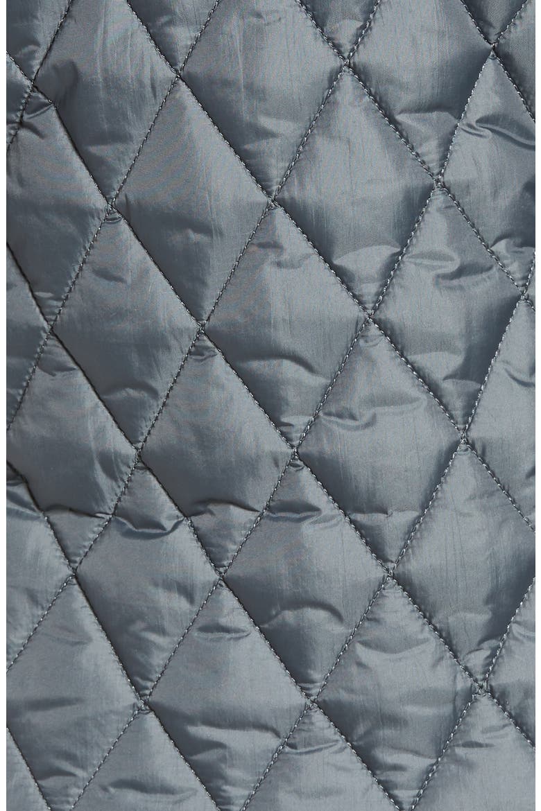 Fairway Quilted Jacket, Alternate, color, WASHED CHARCOAL