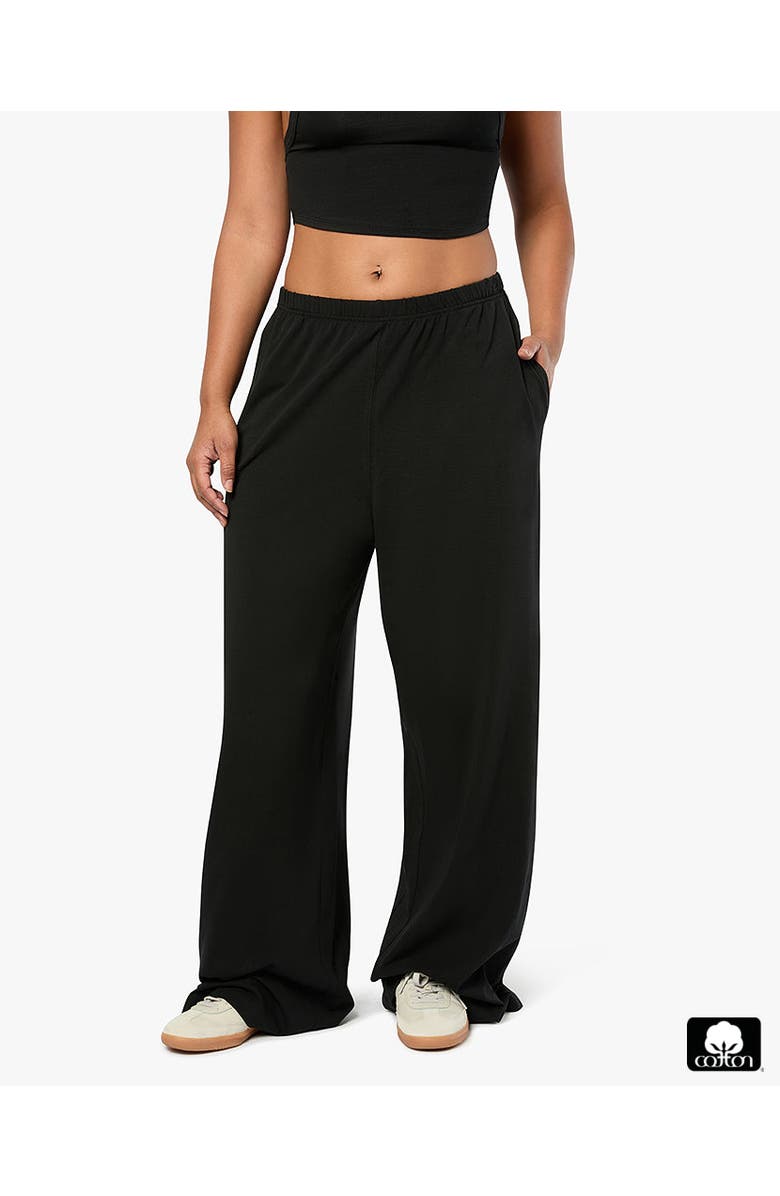 WeWoreWhat Straight Leg Sweat Pants, Main, color,