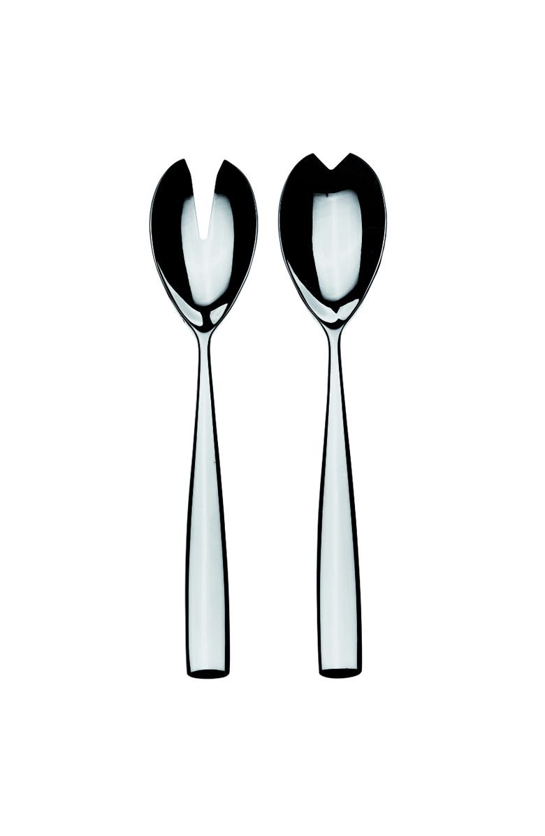 Mepra Arte Salad Serving Set - 2 Pieces, Main, color, Silver
